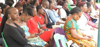 Old Girls during the reunion celebration at STREGS.