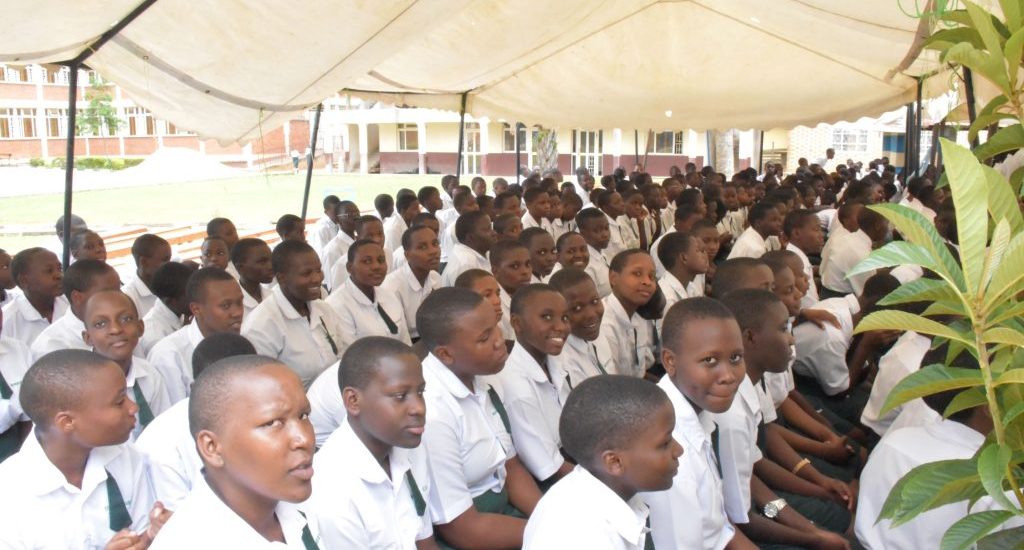 NLSC Pioneers during blessing mass
